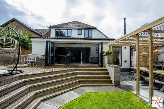 3262W 23 filming location house in West Yorkshire modern family home garden