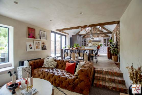 3291N 5 photo shoot location house in York open plan stylish kitchen and living area with exposed brick and beams.jpg