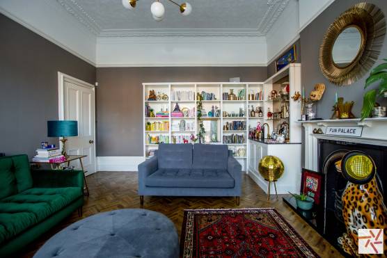3319V 10 tv shoot location house in Merseyside stylish Victorian home with living room