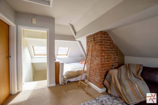 3333M 10 tv shoot location house in Manchester converted loft with exposed brickwork