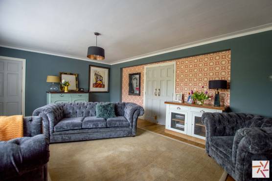 3337C 9 tv commercial location house in Cheshire living area with fireplace