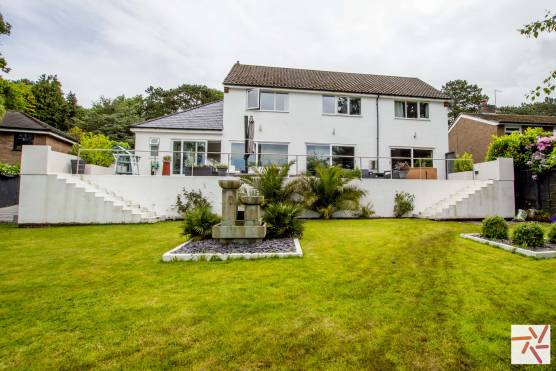 3346W 7 filming location in Cheshire large family home and garden with woodlands