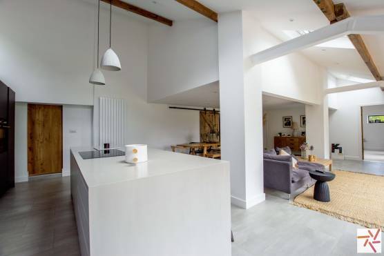3369C 6 photo shoot location house in Cheshire stylish family home with open plan kitchen and living area