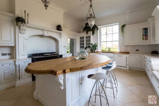 3124N filming location in north yorkshire white kitchen