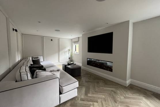3423C 16 photo shoot location house in Cheshire large contemporary family home with stylish living area