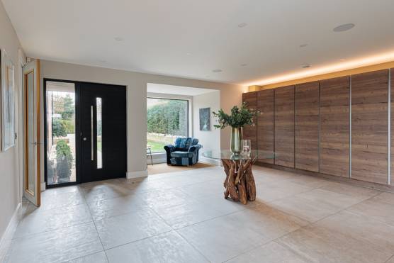 3452C 6 photo shoot location house in Cheshire contemporary entrance hall