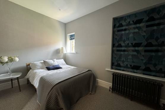 3471W 25 filming location house in West Yorkshire modern bedroom