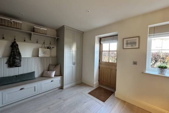 3498W 33 tv commercial location house in West Yorkshire stylish boot room