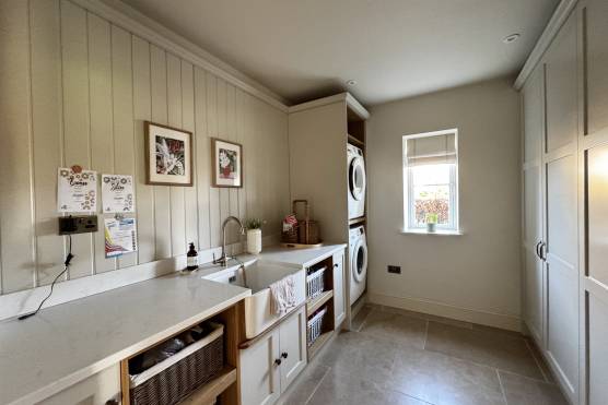3498W 34 filming location house in West Yorkshire stylish utility room