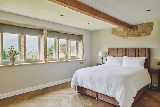 3525M 16 photo shoot location in Manchester period stone property with stunning rural views large bedroom