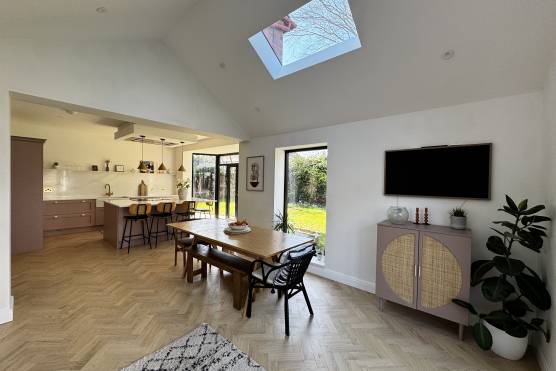 3528W 2 filming location house in Leeds contemporary open plan pink kitchen.jpg