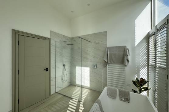 3527N 23 tv shoot location Contemporary family home in North Yorkshire stylish bathroom