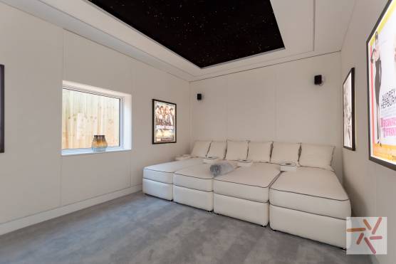 3383V 17 tv commercial location house in Merseyside contemporary property with home cinema