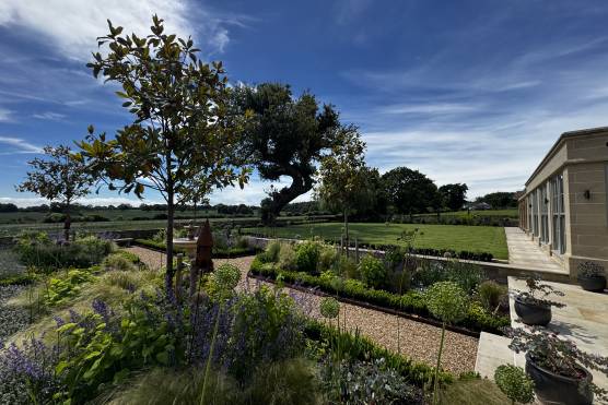 3566N 49 filming location house in North Yorkshire garden.JPG
