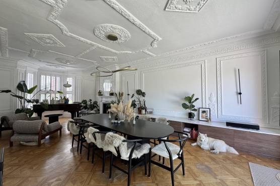 3570V 5 photo shoot location house in Merseyside period property dining area