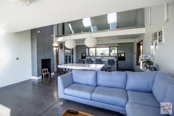 3155C 7 filming location in cheshire modern open plan living room