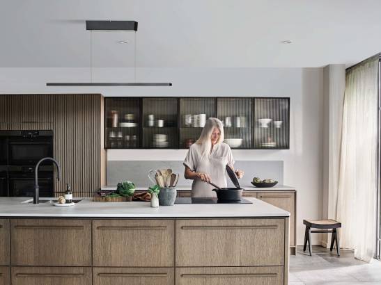 Magnet kitchens filmed at Cheshire locaiton house for Nordic Nature