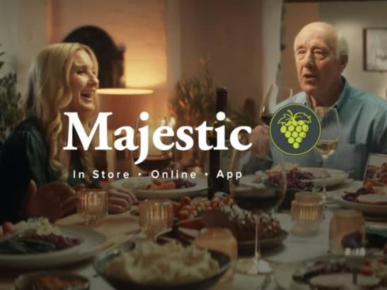 Majestic Wine shoot at Yorkshire location house